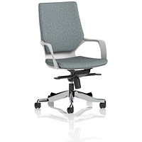 Xenon Executive Medium Back Chair, Fixed Height Arms, Rivet Tensile