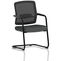 Flint Mesh Back Cantilever Chair, Quest Mussel