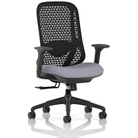 Prism Mesh Back Chair, Height Adjustable Arms, Quest Shell