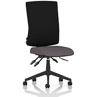 Orlena High Black Back Task Operator Chair, Rivet Fuse
