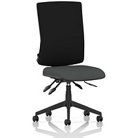 Orlena High Black Back Task Operator Chair, Quest Mussel
