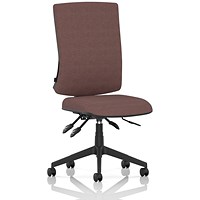 Orlena High Back Task Operator Chair, Rivet Forge