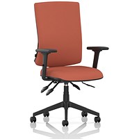 Orlena High Back Task Operator Chair, Height Adjustable Arms, Quest Crab