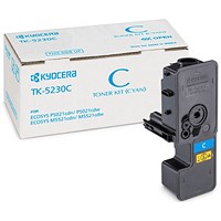 Kyocera TK5230C Toner Cartridge Cyan TK-5230C