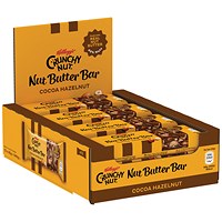 Kellogg's Crunch Nut Cocoa Hazelnut Nut Butter Bar, 45g, Pack of 12