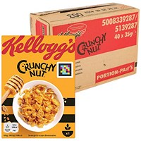 Kellogg's Crunchy Nut Portion Pack, 35g, Pack of 40 Kellogg's Crunchy Nut Portion Pack, 35g, Pack of 40