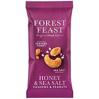 Forest Feast Heather Honey Cashews Peanuts Impulse, 40g, Pack of 12