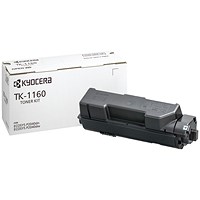 Kyocera TK-1160 Black Laser Toner Cartridge