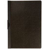 Q-Connect A4 Quickclip Files, 3mm Spine, Black, Pack of 25 Q-Connect A4 Quickclip Files, 3mm Spine, Black, Pack of 25