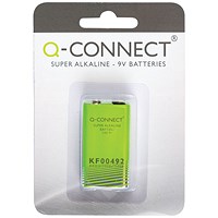 Q-Connect 9V Alkaline Battery
