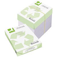 Q-Connect A4 Recycled Paper, White, 80gsm, Box (5 x 500 Sheets)