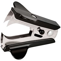 Q-Connect Staple Remover with Ergonomic Grip, Black