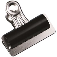 Q-Connect Grip Clip 25mm Black (10 Pack)