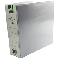 White A4 25mm 4 D-Ring Presentation Binders (Pack of 10) - WX01325
