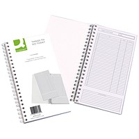 Q-Connect Wirebound Things To Do Today Book, Perforated, 280x150mm, 115 Pages