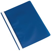 Q-Connect A4 Project Folders, Blue, Pack of 25