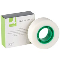 Q-Connect Invisible Tape - 19mm x 33m