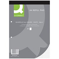 A4 Refill Pad Feint Ruled with No Margin Punched 4 hole NEW ***UK SELLER*** 