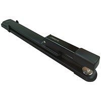 Q-Connect Long Arm Full Strip Stapler, Capacity 20 Sheets, Black