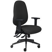 Cappela Rise High Back Posture Chair, Black Cappela Rise High Back Posture Chair, Black