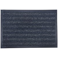 Q-Connect Indoor Door Mat, 600x400mm, Grey