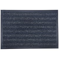 Q-Connect Indoor Door Mat, 1500x900mm, Grey