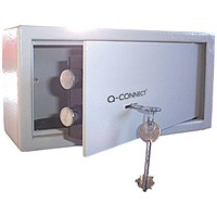 Q-Connect Key-Operated Safe, 7kg, 6 Litre Capacity