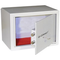 Q-Connect Key-Operated Safe, 8kg, 10 Litre Capacity