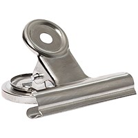Q-Connect Magnetic Grip Clip 50mm Silver (Pack of 3) Q-Connect Magnetic Grip Clip 50mm Silver (Pack of 3)