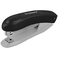 Q-Connect Plastic No 10 Stapler Black