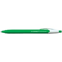 Q-Connect Biodegradable Ball Point Pen Rtract Blu (Pack of 12) KF15625