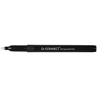 Q-Connect Permanent UV Security Marker Blister Card