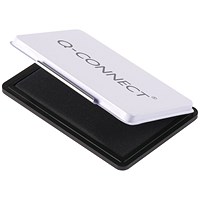 Q-Connect Large Stamp Pad Black