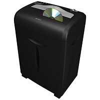 Q-Connect Q12CC P-3 Cross-Cut Shredder, 15 Litres