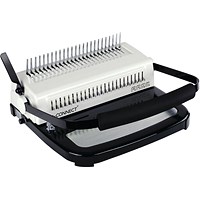 Q-Connect Professional Manual Comb Binding Machine