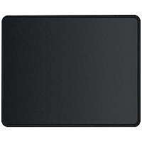 Q-Connect Mouse Mat 32 x 27cm Black Fabric