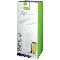 Q-Connect Whiteboard Pen and Eraser Holder