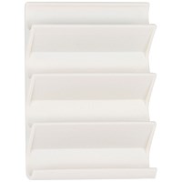 Q-Connect Universal Whiteboard Pen Holder, White