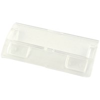 Q-Connect Suspension File Tabs, Clear, Pack of 50
