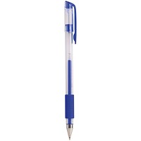Q-Connect Gel Rollerball Pen Medium Blue (Pack of 10)