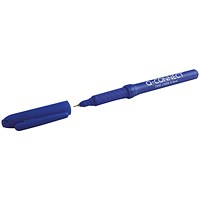 Q-Connect Blue 0.4mm Fineliner Pen (Pack of 10)