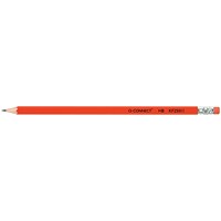 Q-Connect HB Rubber Tipped Office Pencil (12 Pack)