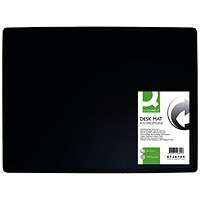 Q-Connect Polypropylene Non-Slip Desk Mat, W530mmxD400mm, Black