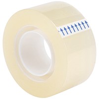 Q-Connect Easy Tear Tape Rolls, 24mm x 33m, Pack of 6