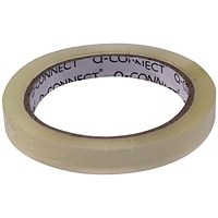 Q-Connect Easy Tear 12mmx66m Polypropylene Tape