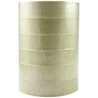 Q-Connect Easy Tear Tape Rolls, 24mm x 66m, Pack of 6 Q-Connect Easy Tear Tape Rolls, 24mm x 66m, Pack of 6