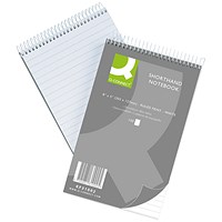 Q-Connect Shorthand Notebook, 203x127mm, Feint Ruled, 150 Leaf, Pack of 10