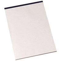 Q-Connect Memo Pad, A4, 8mm Ruled, 160 Pages, Pack of 10