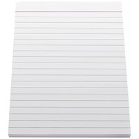 Q-Connect Scribble Pad, 203x127mm, Ruled, 160 pages, Pack of 20