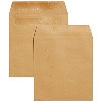 Q-Connect Envelope Wage 108x108mm Plain Self Seal 90gsm Manilla (Pack of 1000)